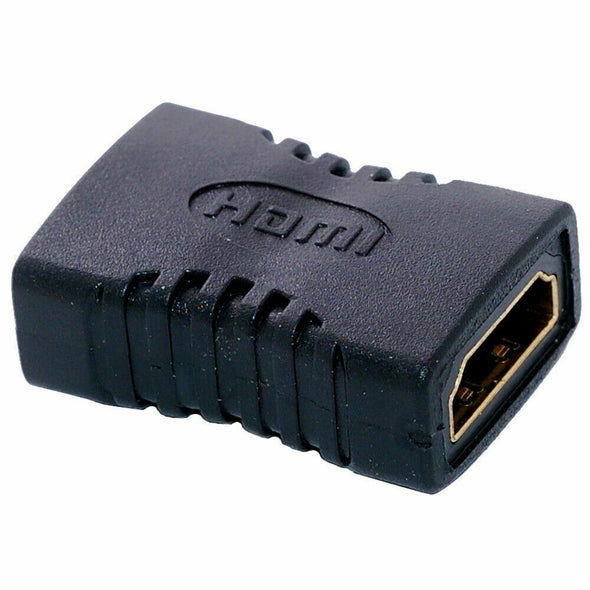 2X HDMI Female to Female Coupler Connector Extender Adapter Cable HDTV 1080P 4K