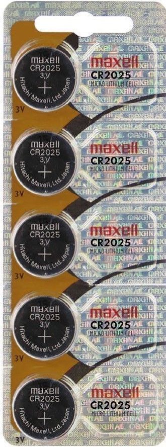 10 x Genuine Maxell CR2025 CR 2025 3V LITHIUM BATTERY BR2025 DL2025 Japan Made