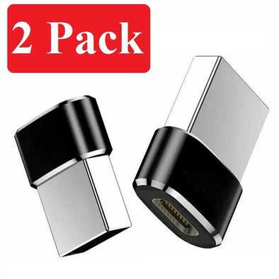 2 PACK USB C 3.1 Type C Female to USB 3.0 Type A Male Port Converter Adapter BLK