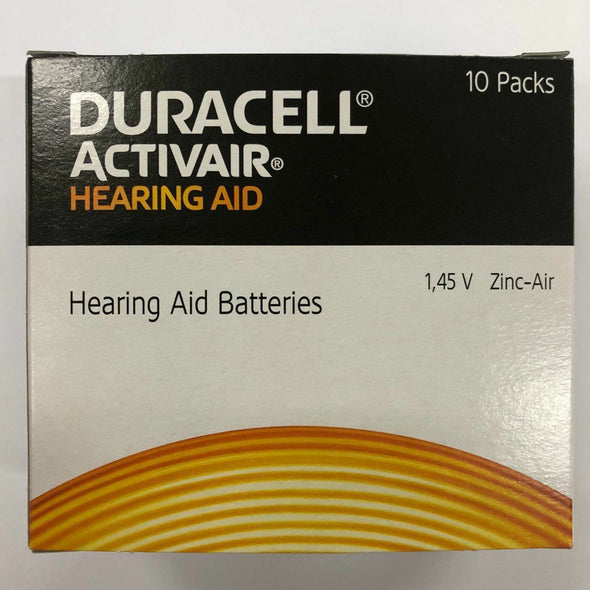 Fresh Lot 4 to 300 Duracell Activair Hearing Aid Batteries Size 13 Exp 08-2024