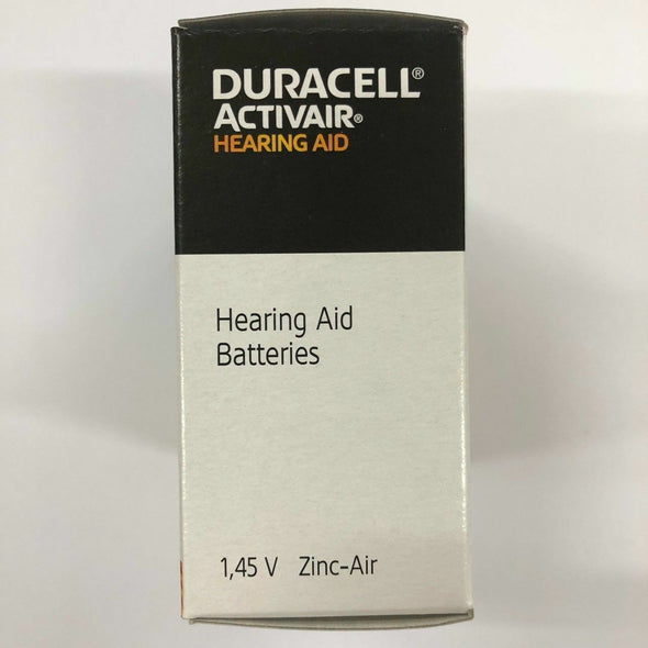 Fresh Lot 4 to 300 Duracell Activair Hearing Aid Batteries Size 13 Exp 08-2024