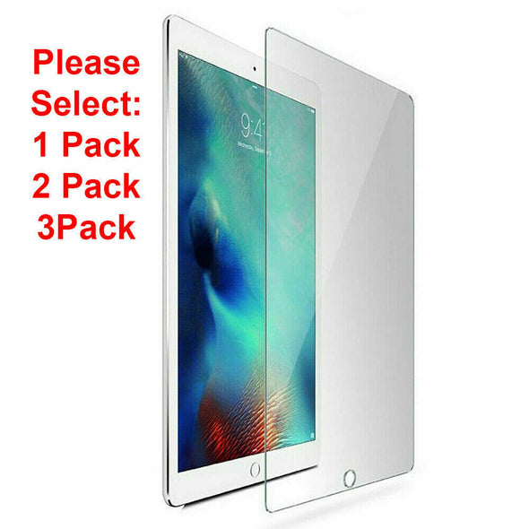 Tempered Glass Screen Protector For iPad 10.2 9.7 7th 5th 6th Air Pro Mini 2 3 4