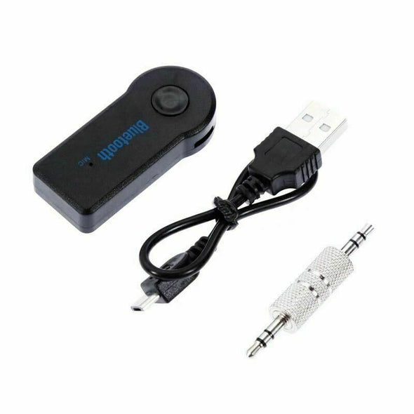 Wireless Bluetooth Receiver 3.5mm AUX Audio Stereo Music Home Car Adapter Kit