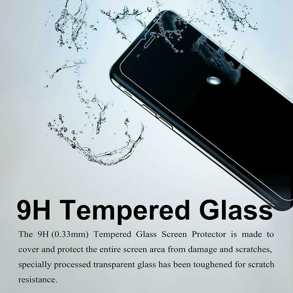 iPhone 13 12 11 Pro Max XR X XS Max 8 Tempered GLASS Screen Protector 3-PACK