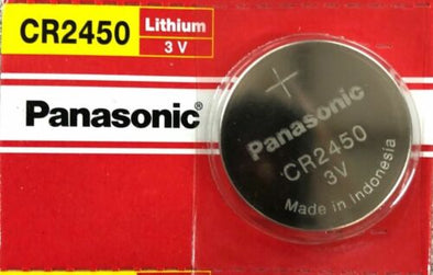 Super Fresh New Panasonic CR2450 CR 2450 3v LITHIUM Coin Cell Battery Exp. 2030