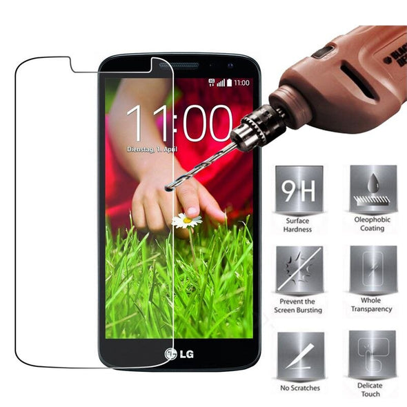 3-PACK Premium Ultra Thin HD Tempered Glass Screen Protector For LG G2 G3