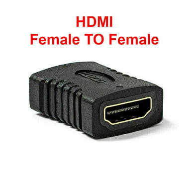 HDMI Female To Female Extender Adapter Coupler Connector F/F HDTV 1080P 4K US