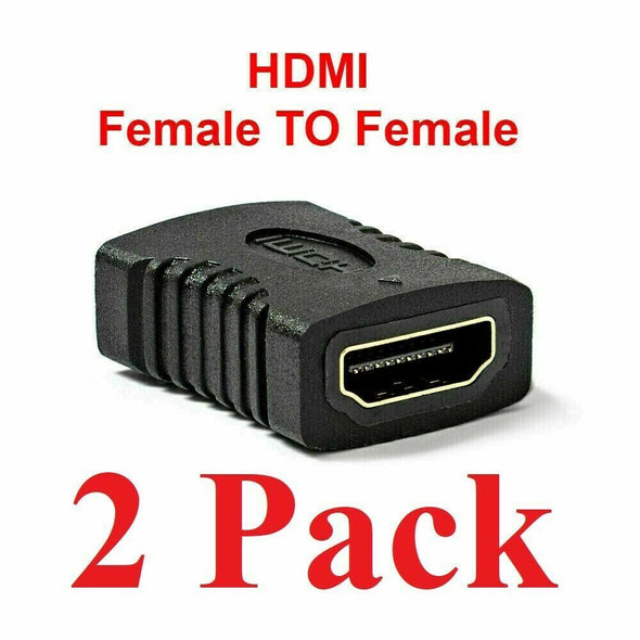 LOT HDMI Female To Female Extender Adapter Coupler Connector F/F HDTV 1080P 4K