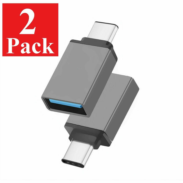 Lot USB C Male to USB A Female Adapter Sync Data Hub OTG Function Samsung LG