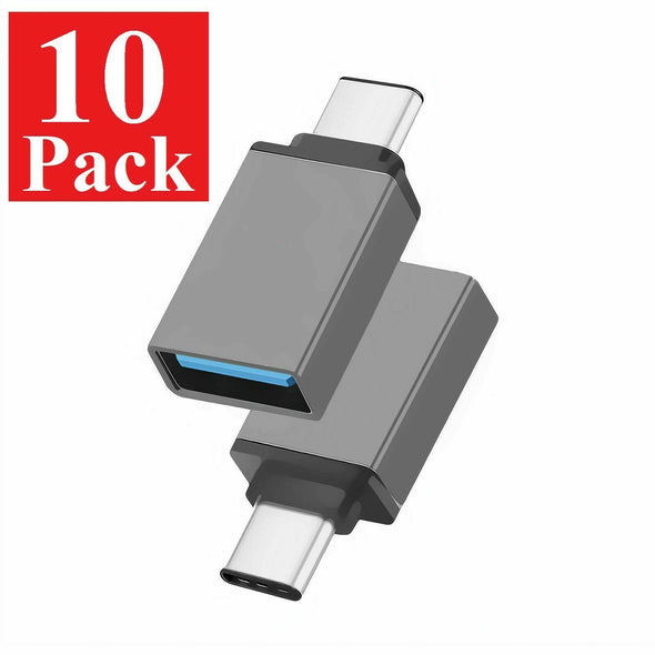 Lot USB C Male to USB A Female Adapter Sync Data Hub OTG Function Samsung LG