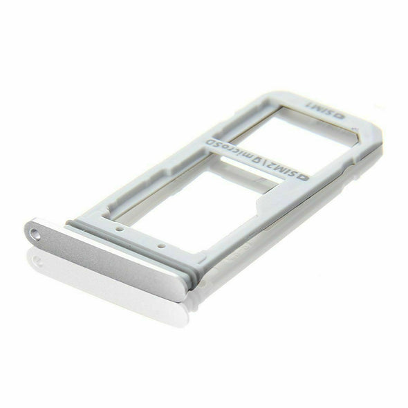 Samsung Galaxy S7 Edge G935 Sim Micro SD Card Holder Slot Tray Replacement Gray