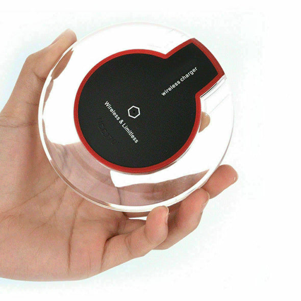 Universal Qi Wireless Charger Fast Charging Pad For Samsung S8 9 10 Note 5 8 9