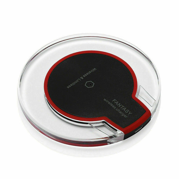 Universal Qi Wireless Charger Fast Charging Pad For Samsung S8 9 10 Note 5 8 9