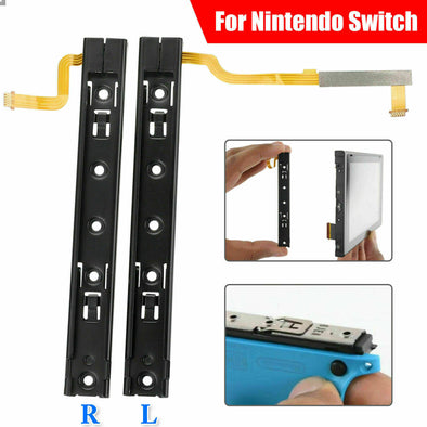 New Left Right Slider sliding rail with Flex Cable for Nintendo Switch Console