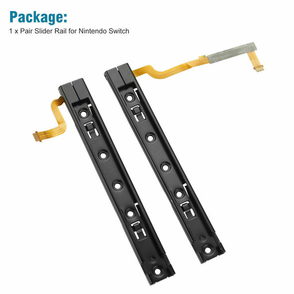 New Left Right Slider sliding rail with Flex Cable for Nintendo Switch Console