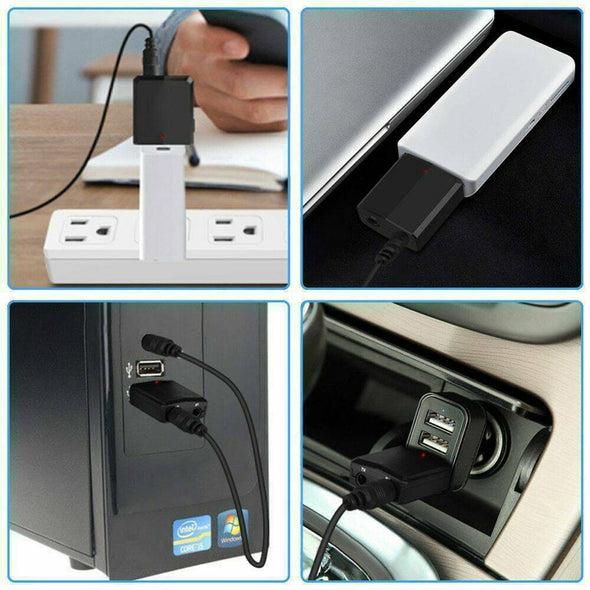 3 in 1 USB Bluetooth 5.0 Audio Transmitter/Receiver Adapter For TV/PC/Car BT#37