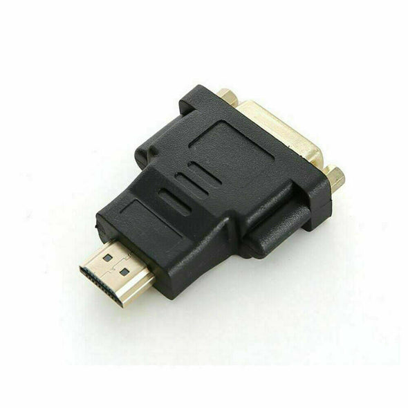 DVI Female To HDMI Male Connector Adapter Converter 1080P PC Desktop TV Laptop