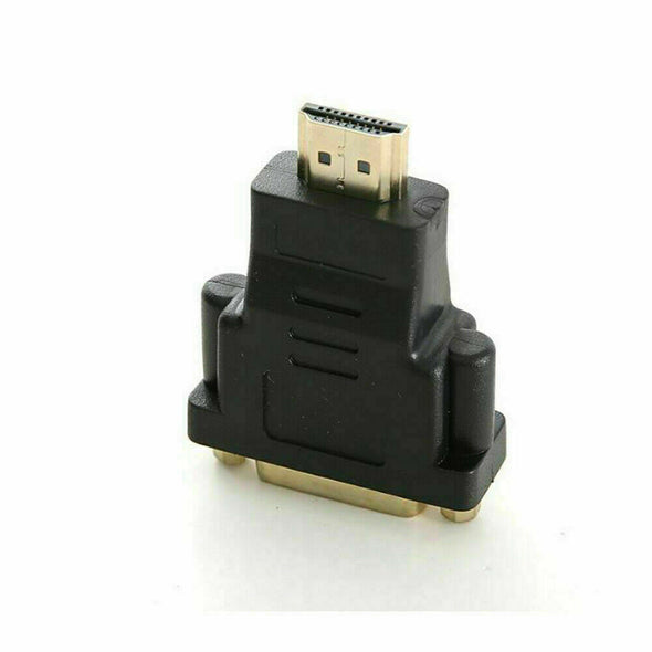 DVI Female To HDMI Male Connector Adapter Converter 1080P PC Desktop TV Laptop