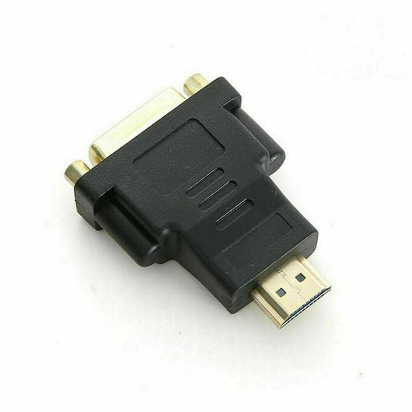 DVI Female To HDMI Male Connector Adapter Converter 1080P PC Desktop TV Laptop