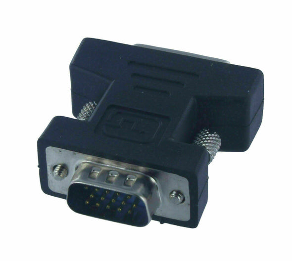 DVI-I Female Analog (24+5) To VGA Male (15-pin) Connector Adapter Video Monitor