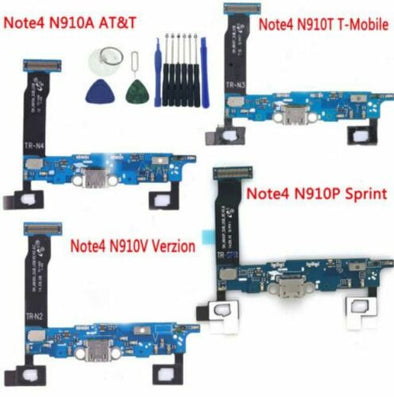 OEM Charging Charger Port MIC Flex Cable For Samsung Galaxy Note 4 N910 For All