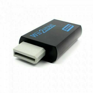 Portable Wii to HDMI Wii2HDMI Full HD Converter Audio Output Adapter TV Black 19